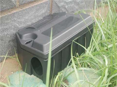 景隆JL-4002大号鼠饵站 多功能毒鼠盒 消杀公司鼠药盒