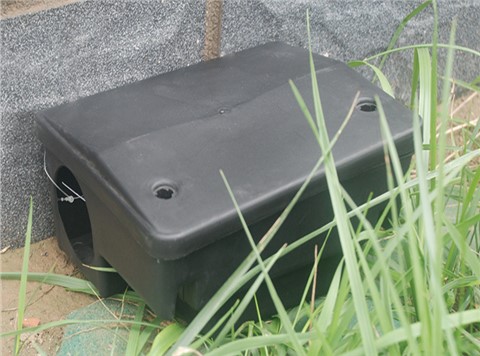 景隆JL-4004粘板鼠饵站 商务园小区毒饵站