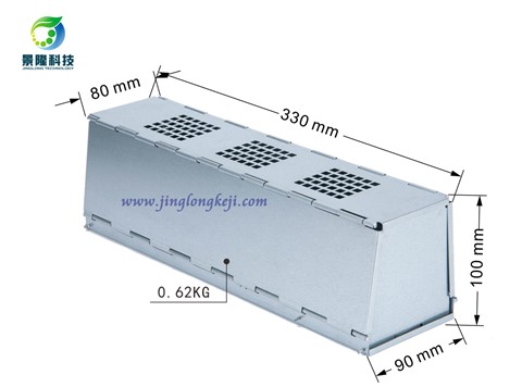 景隆JL-3006折叠单开门捕鼠器 工厂家用自动捕鼠器