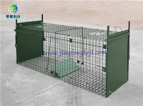 景隆JL-2014L大号折叠捕狗笼 流浪狗野狗人道捕捉笼