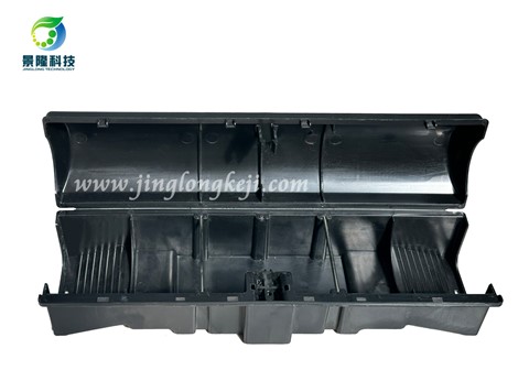 景隆JL-4011长条鼠饵站 塑料灭老鼠屋 抗干扰毒饵盒