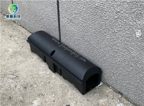 景隆JL-4011长条鼠饵站 塑料灭老鼠屋 抗干扰毒饵盒