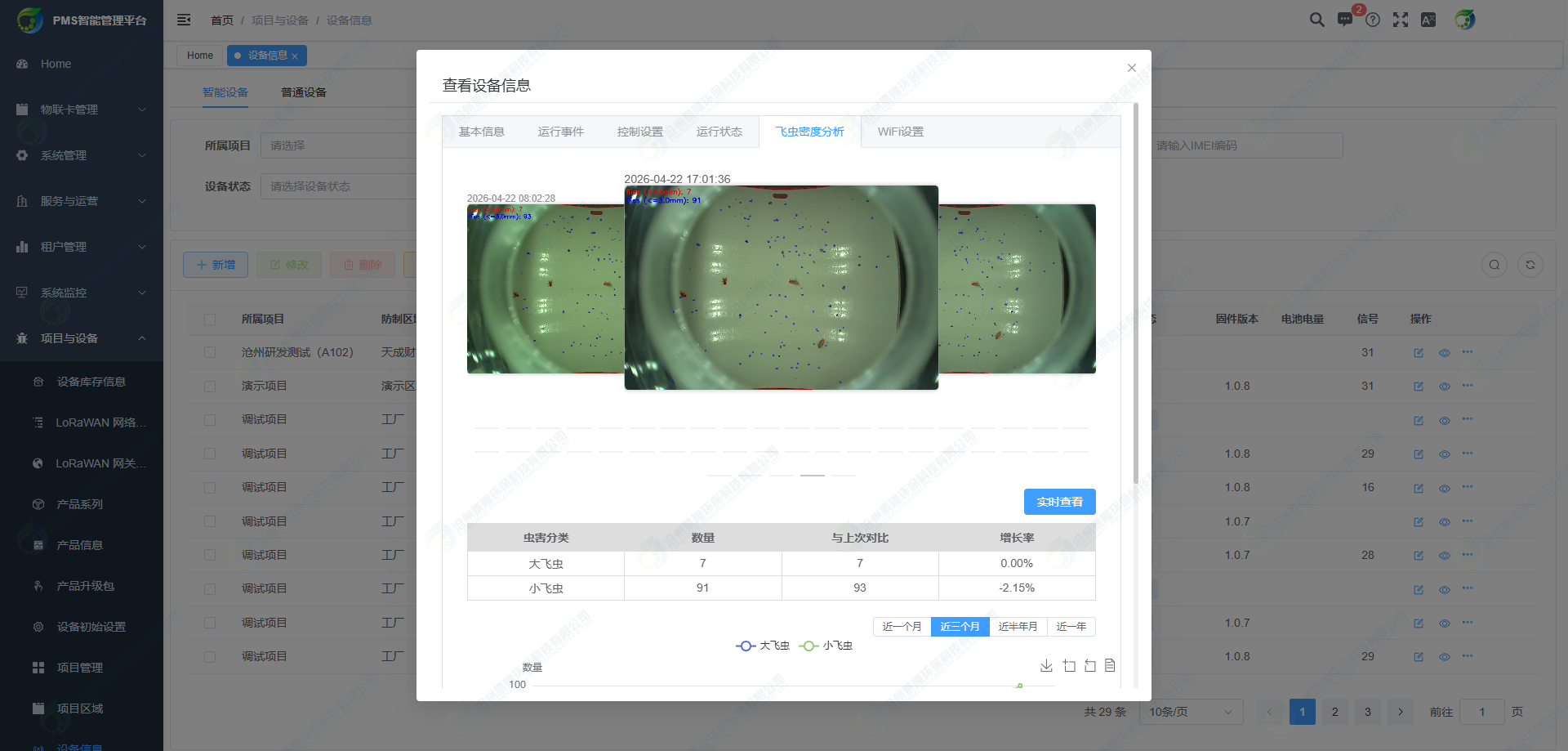 餐饮智慧虫控管理平台